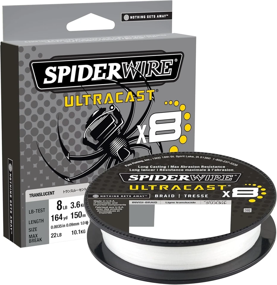 High-Performance 40lb Ultracast Braided Fishing Line - 164 Yards for All Waters - Image 2 of 2