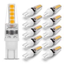 12 Volt Low Voltage Wedge Base Led Landscape Bulbs T5 T10 3W 300lm,T5 Malibu