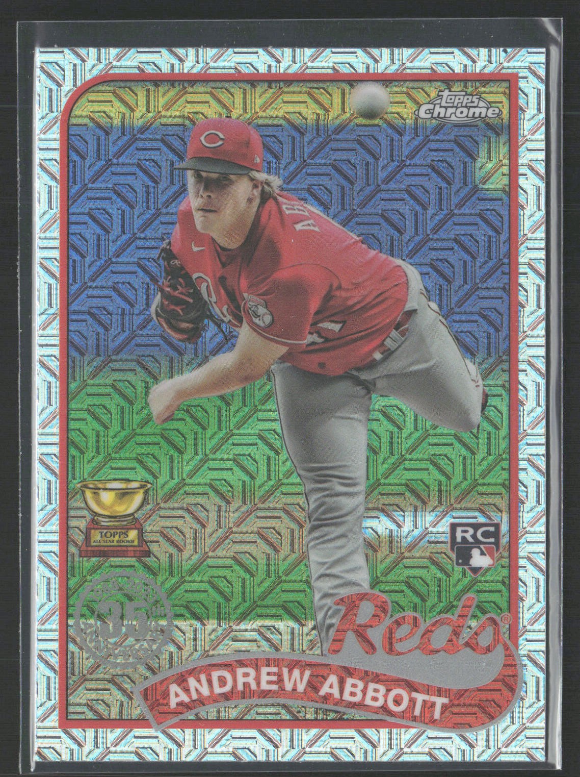 2024 Topps #T89C-8 ANDREW ABBOTT 35th Anniversary Silver Pack Chrome