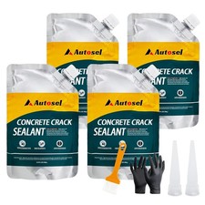 Concrete Crack Filler, High Elasticity Cement Crack Repair Sealant,Self-Leveling