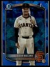 2024 Bowman Chrome Sapphire Djean Macares #BCP-237 1st San Francisco Giants