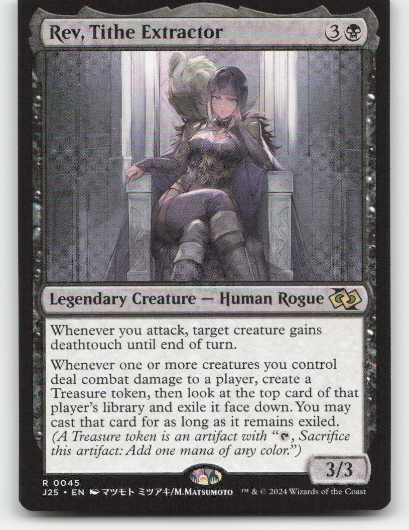 Rev, Tithe Extractor (Anime) Foundations Jumpstart 45 NM