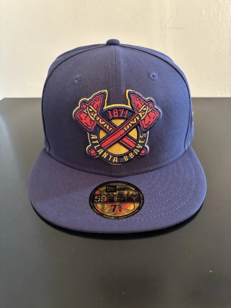 Atlanta Braves Blue 7 5/8 Size MLB Fan Apparel & Souvenirs for