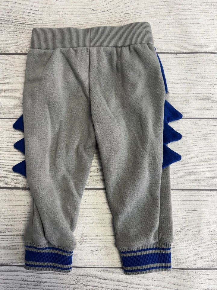 Calça Pittsburgh Panthers infantil 3-6 meses cinza azul faculdade dinossauro picos - Imagem 3 de 4