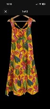 Farm Rio Yellow Beaks Bananas Dress Yellow S-41763474896-1102505-290