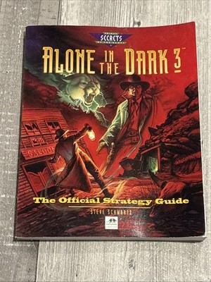 Alone IN The Dark 3 PC Windows 1995 Official Strategy Guide Book Computer Game