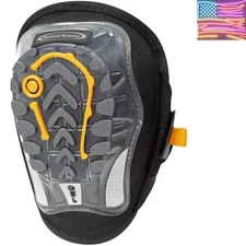 Shock Absorbing Protective Knee Pads - Heavy-Duty Gel Foam for Long Hours, 12"