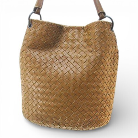 Bottega Veneta Intrecciato Tote Bag Brown Shoulder Bag thumbnail 2