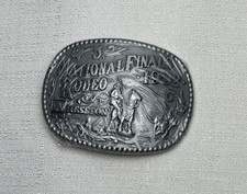 1992 Hesston National Finals Rodeo Belt Buckle NFR New Sealed