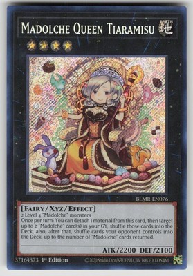Madolche Queen Tiaramisu BLMR-EN076 Normal Battles of Legend: Monstrous Revenge