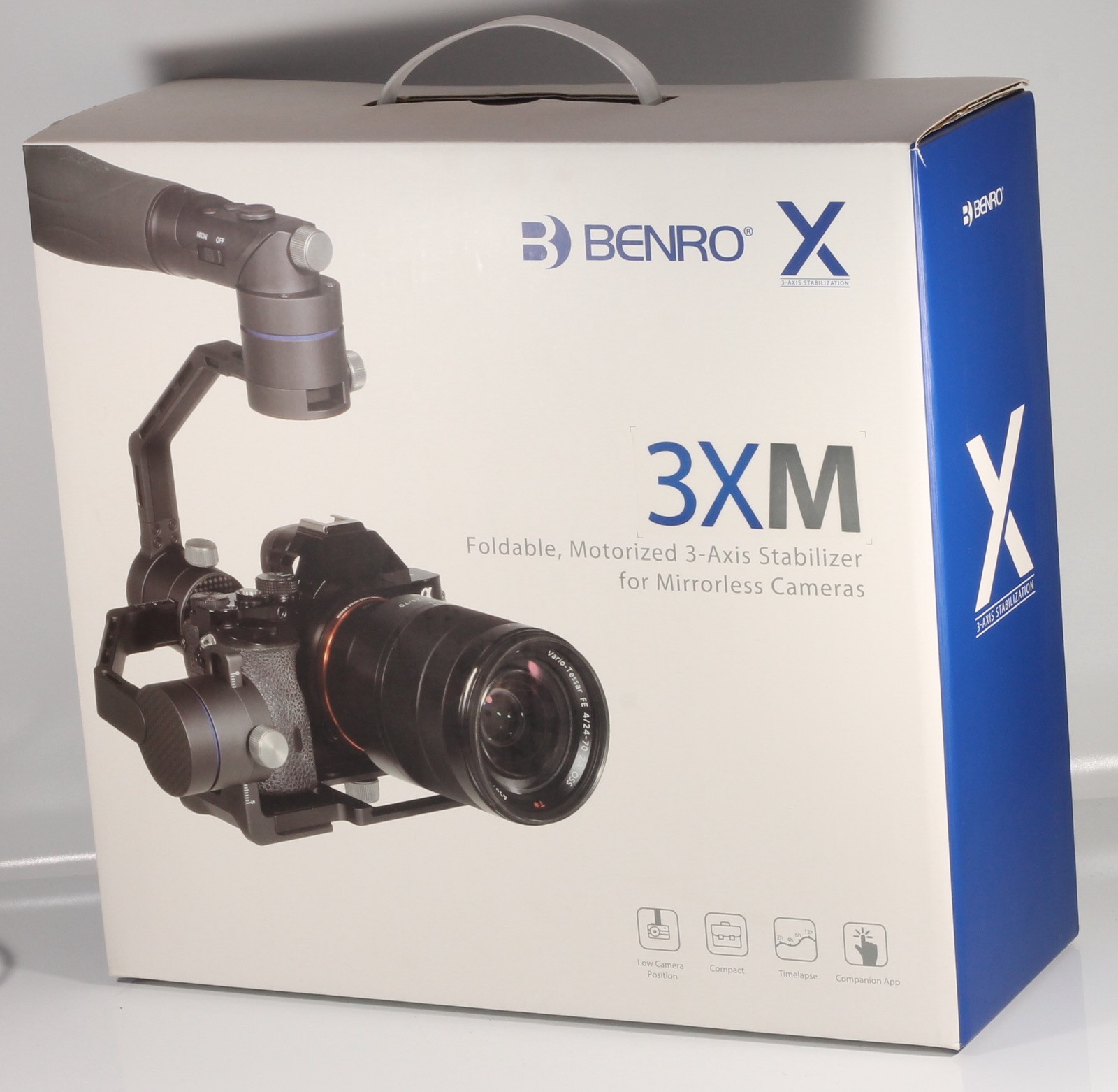 Benro 3XM 3-Axis Camera Gimbal Stabilizer 1.8kg Payload