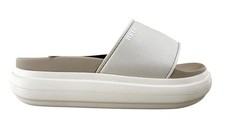 Reef Women’s Cushion Bondi Bay Slide Sandal Ivory / Light Brown Size 7