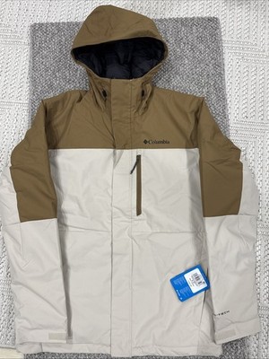 Columbia Hikebound II Insulated Jacket Mens S Omni-Tech Waterproof