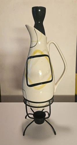 Red Wing Smart Set dinner ware MCM Large Beverage Warmer with Stand & Stopper