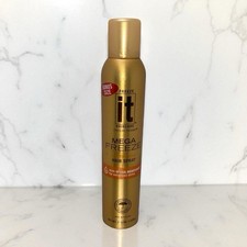Freeze It Haircare Freeze Frame Hair Spray Mega Freeze Extreme Hold, 7.75 oz New