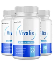 (3 Pack) Vivalis for Men ed Male Health Pills to Boost Energy & Vitality