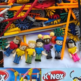 Knex Lot Figures Manuals Storage Bins Controllers Alive Ferris Wheel 14lbs K'nex