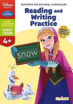 Disney Learning Frozen: Reading & Writing Practice 4+ by Centum Books Ltd Book