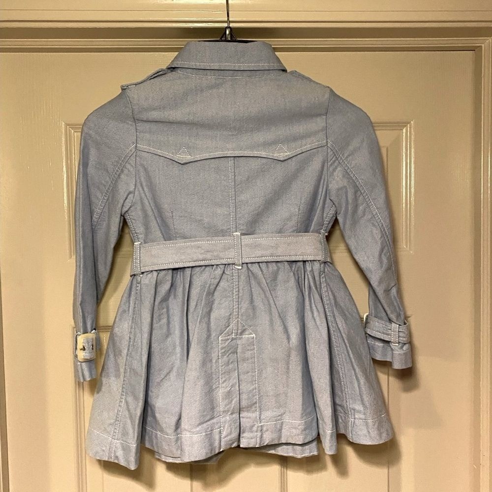 NWT Polo Ralph Lauren Girls Trench Coat Classic Holiday Special Occasion Size 3T image 4