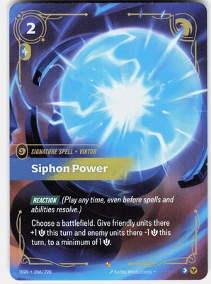 Siphon Power Foil Epic Origins 266/298 NM