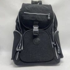 Kipling Wheeled Rolling Backpack Carry On Luggage Black