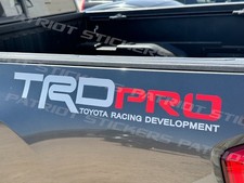 2 21 Trd Pro Bed Decals Stickers Fits Toyota Tacoma Tundra 4runner Tundra