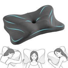 Ergonomic Cervical Memory Foam Pillow for Neck Pain Relief Neck Support Pillow