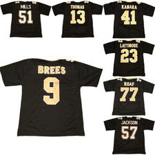 Custom Men's Black 2025 Limited Stitched Sewn Jersey NWT All Sizes S-6XL