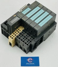 Siemens 5136-DNS-200S Rev 02.005 24VDC w/ Input and Output Modules  *WARRANTY* 4