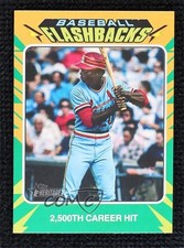 2024 Topps Heritage Mini Baseball Flashbacks Lou Brock #BF-10 HOF 2g8