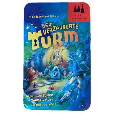 Der verzauberte Turm Kinderspiel Drei Magier Schmidt Spiele Reisespiel 51400