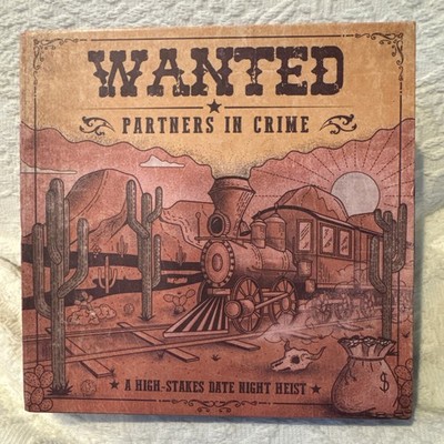 Wanted Partners In Crime Game A high stakes Date Night Heist Game