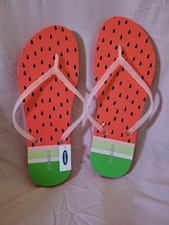 Old Navy Flip Flops Watermelon Sizes 9 5 , 10 4 7.50 EACH SANDAL
