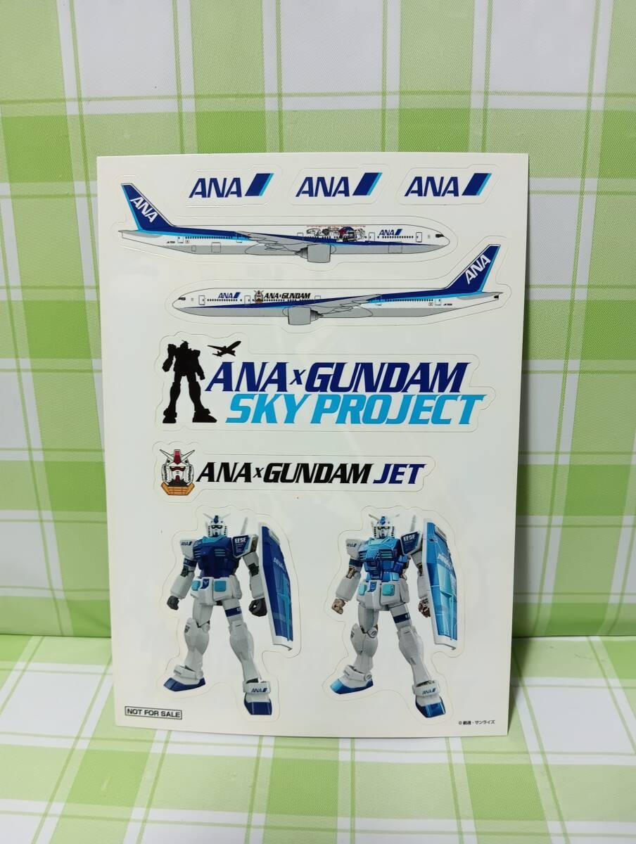 美品   航空機模型 ANA×GUNDAM SKY PROJECT Mobile Suit Gundam ANA GUNDAM SKY PROJECT ANA GUNDAM JET RX 78 2