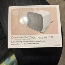 Blast Auxiliary Ceramic Electric Portable Heater 450W Blaux New Free Shipping