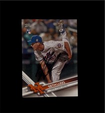 Seth Lugo Signed Card 2017 Topps #319 Mets Royals WBC Puerto Rico