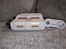 Super Nintendo Entertainment System SNES Console SNS-001 Tested Working