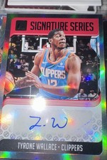 2018-19 Panini Donruss - Signature Series Tyrone Wallace #SG-TYW (AU)