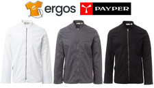 Payper BOSS Chef Jacket Full Zip Mens Korean Neck Long Sleeve Breathable