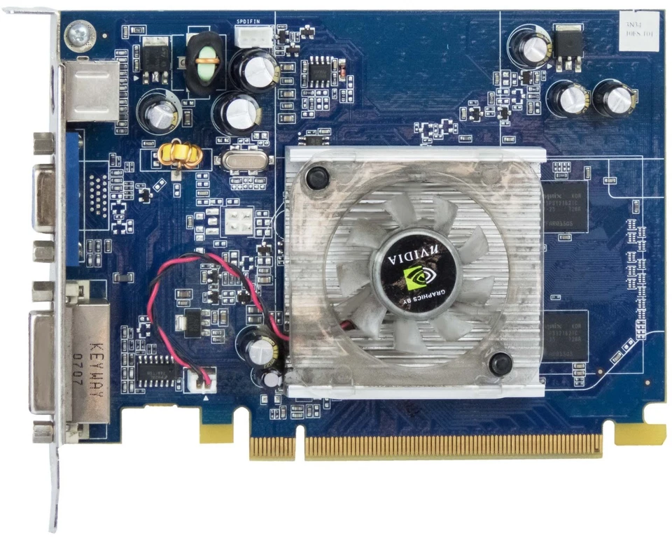 Graphic Card NVIDIA Geforce 8400 GS 256MB 188-03N34-010FS Pcie x16 - Image 2 of 2