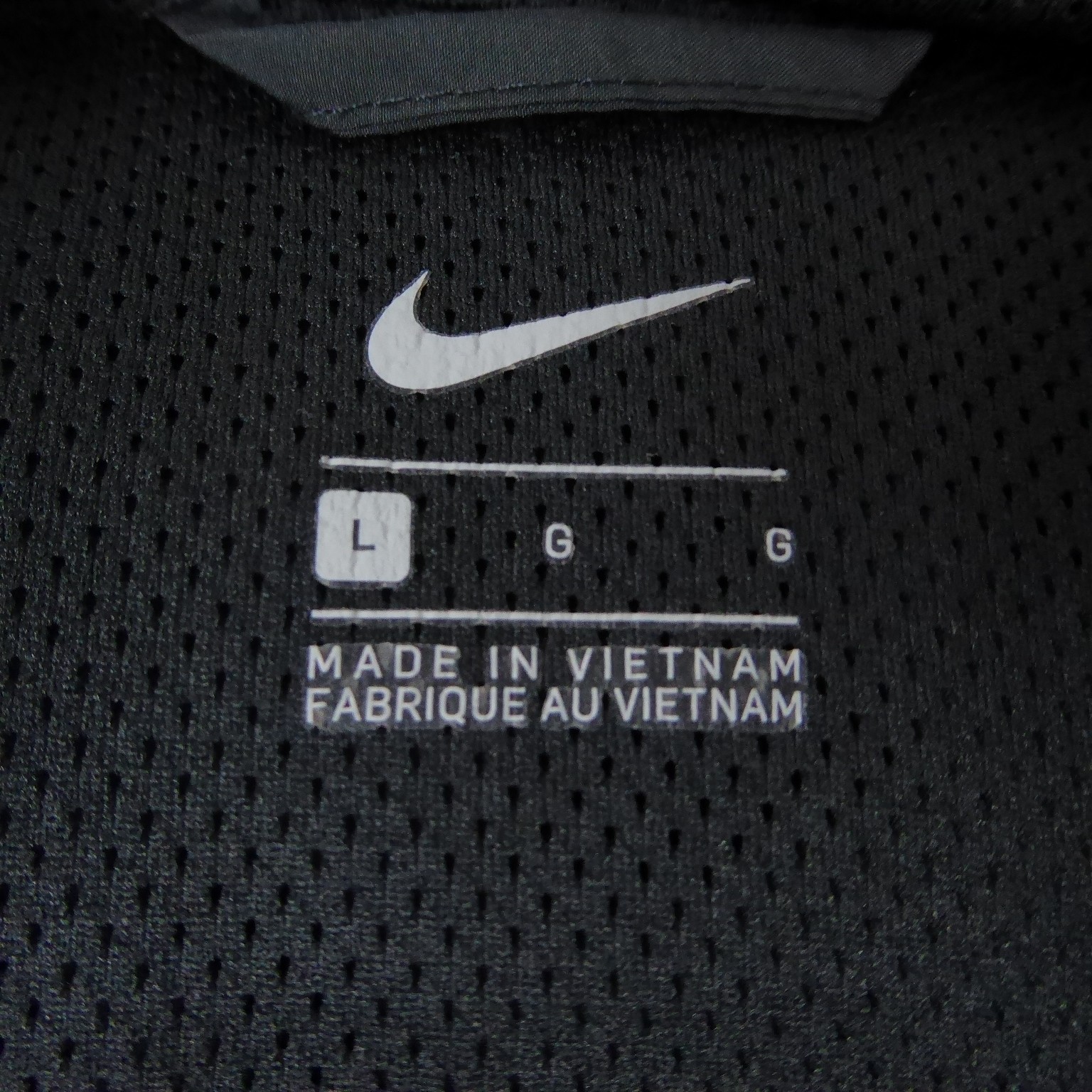 SACAI X NIKE Giacca Nike unisex bambino taglia L giacca a vento con cappuccio pista leggera abbigliamento sportivo