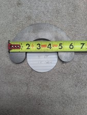 JRB 416 418 (1) Weld On Wear Plate Ear for Quick Attach Loaders 1/2" Thick Steel