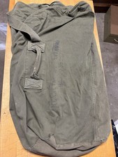Vintage Vietnam War Era US Army Green Military Canvas Duffle Bag