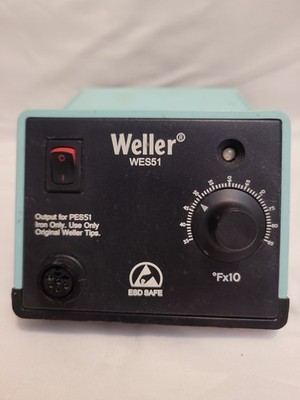 Weller WES51  Single-Channel 120VAC Analog Soldering Power Station With Pen