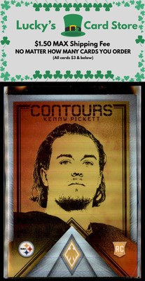 2022 Panini Phoenix #CT-16 Kenny Pickett Contours Rookie