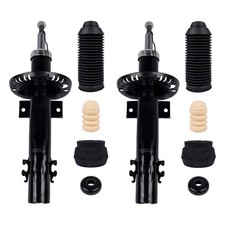 Paar Vorne Stoßdämpfer + Domlager Für VW Polo 6R Audi A1 8X Skoda Fabia NJ Seat