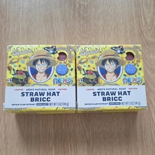 Dr Squatch X ONE PIECE Limited Edition Straw Hat Bricc Luffy Bar Soap - 2 Pack