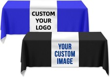Custom Table Runner Personalized Business Logo Events Parties Kitchen Decor