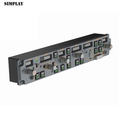 Simplayer MCP Panel Mode Control Panel Flight Simulator Panel for B737 NG/MAX