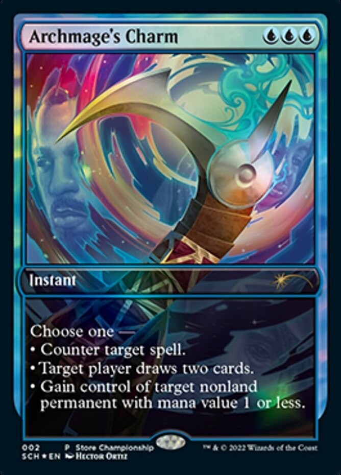 1x Archmage's Charm - Foil Light Play MTG Magic - Kid Icarus -